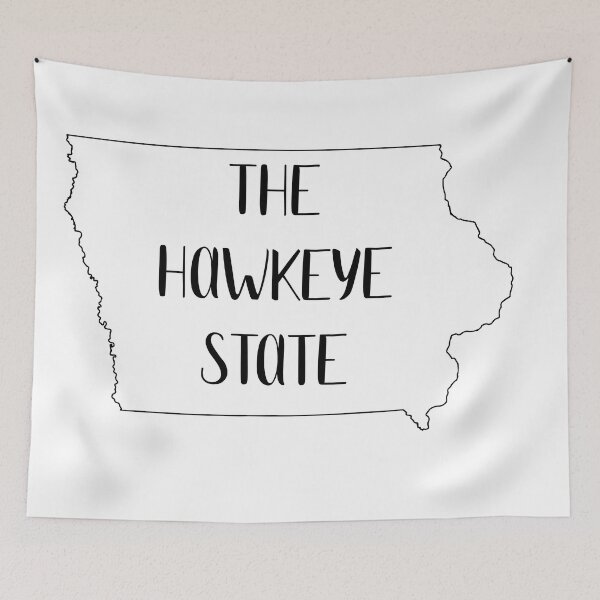Item preview, Iowa state line - The Hawkeye State designed and sold by J---store.
