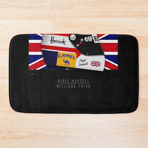 Item preview, Nigel Mansell 1992 - helmet Art Print Classic T-Shirt.png designed and sold by JerryOrmani.