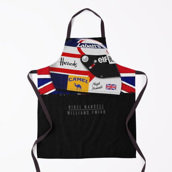 Item preview, Nigel Mansell 1992 - helmet Art Print Classic T-Shirt.png designed and sold by JerryOrmani.