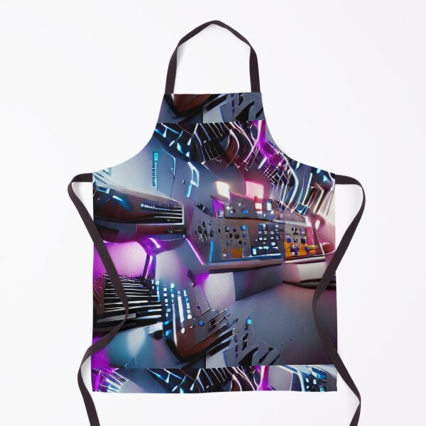 Item preview, Futuristic Music Production Studio designed and sold by cottonklub.