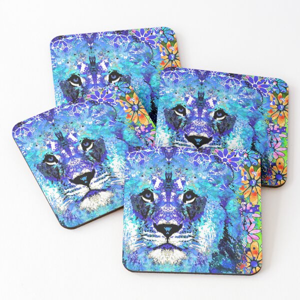 Item preview, Beauty And The Beast - Lion Art - Sharon Cummings designed and sold by Sharon Cummings Art.