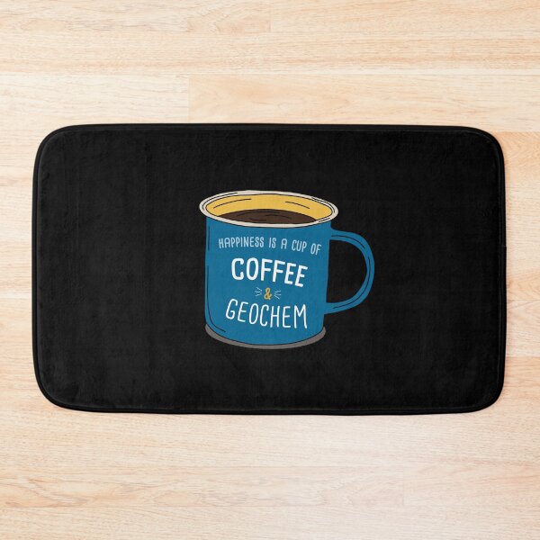 Item preview, Geochem & Coffee is happiness designed and sold by orlumbuspirate.