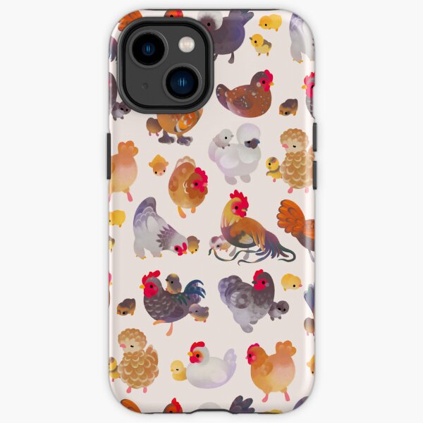 Chicken and Chick iPhone Tough Case