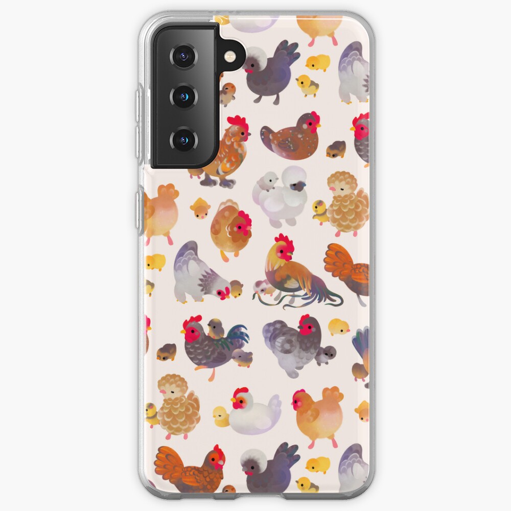 Chicken and Chick Samsung Galaxy Phone Case