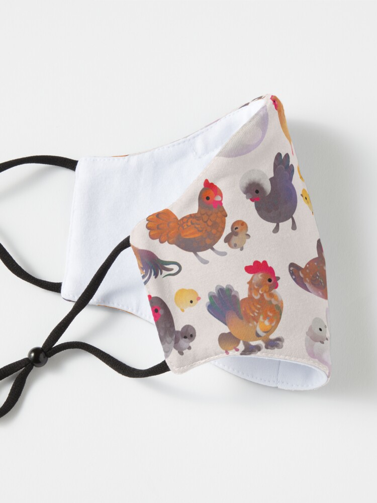 Alternate view of Chicken and Chick Mask