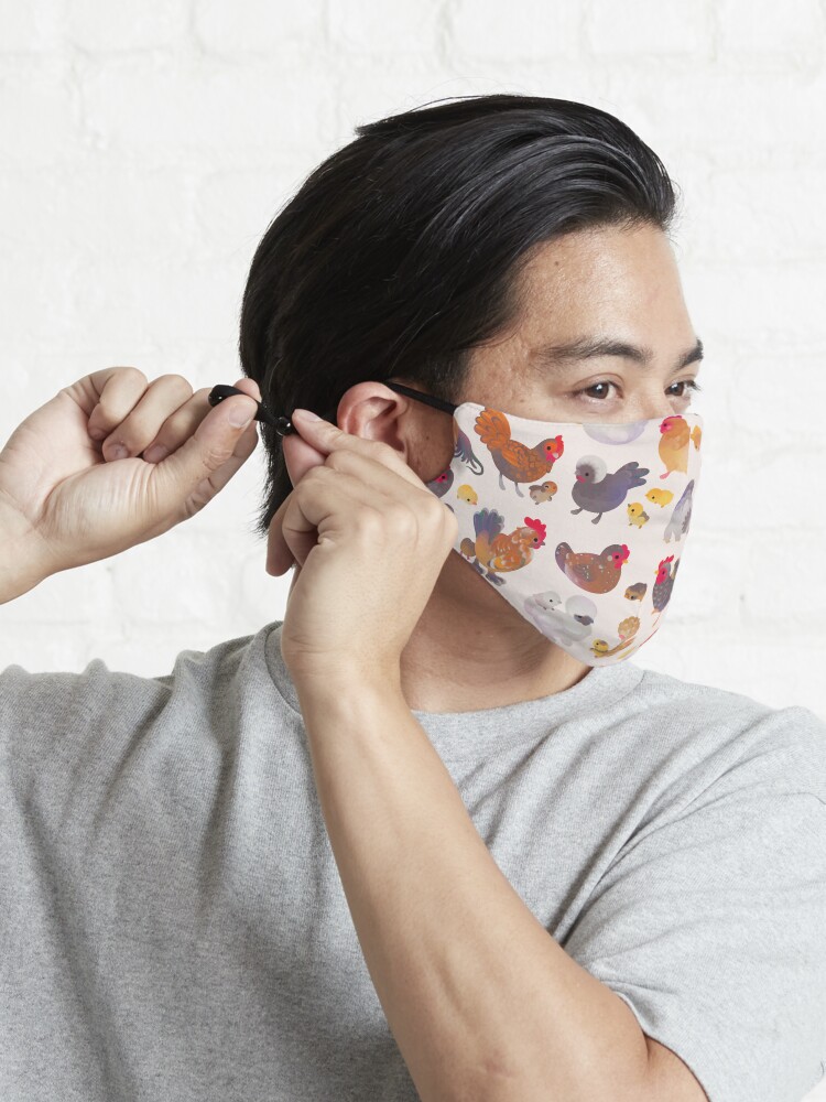 Alternate view of Chicken and Chick Mask