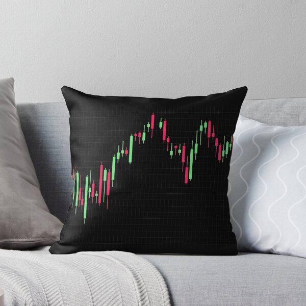 Item preview, Stock market candle stick chart black designed and sold by 2MB-.