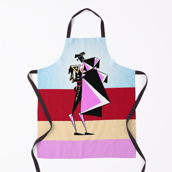 Item preview, cubist bullfighter designed and sold by ArtLonso.