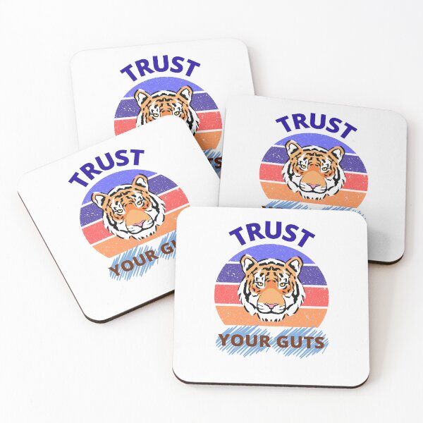 Item preview, Trust Your Guts  designed and sold by BhavyaBathla.