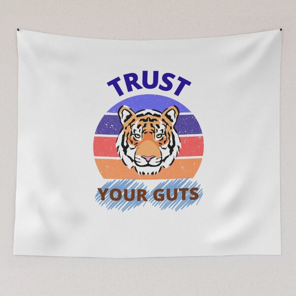 Item preview, Trust Your Guts  designed and sold by BhavyaBathla.
