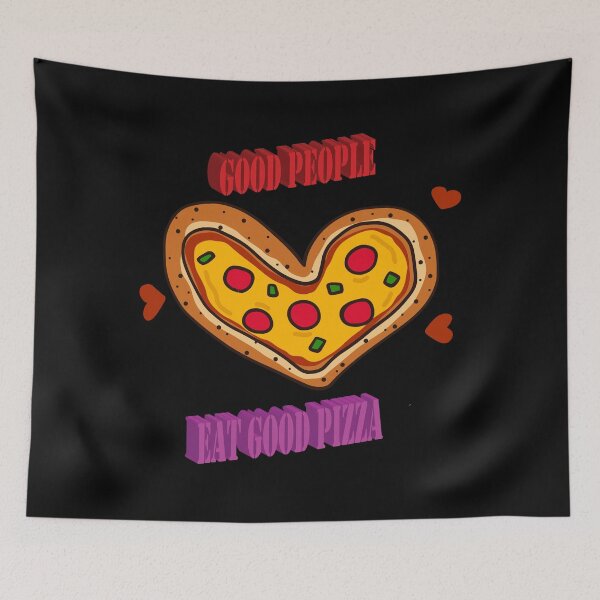 Item preview, Good People Eat Good Pizza - This is a great design for good people who love pizza. designed and sold by Deylinashop.