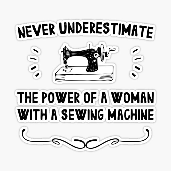 Sewing Sewing Machine Gift' Sticker