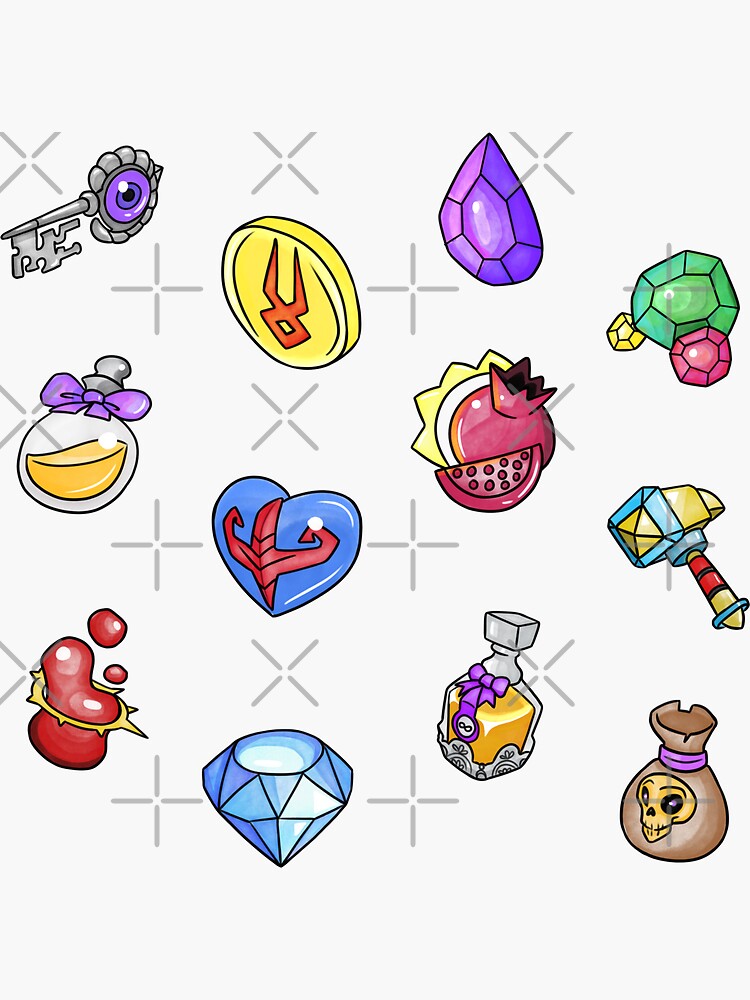 Hades Game Items and Artifacts | Sticker