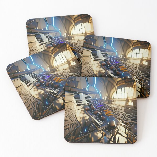 Item preview, Futuristic Music Production Studio designed and sold by cottonklub.