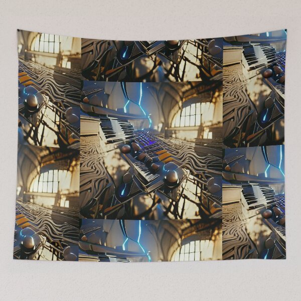 Item preview, Futuristic Music Production Studio designed and sold by cottonklub.
