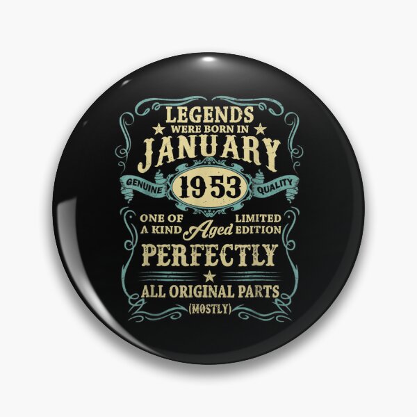Item preview, January 1953 69th Birthday Gift 69 Year Old Men Women  designed and sold by mchargue12.