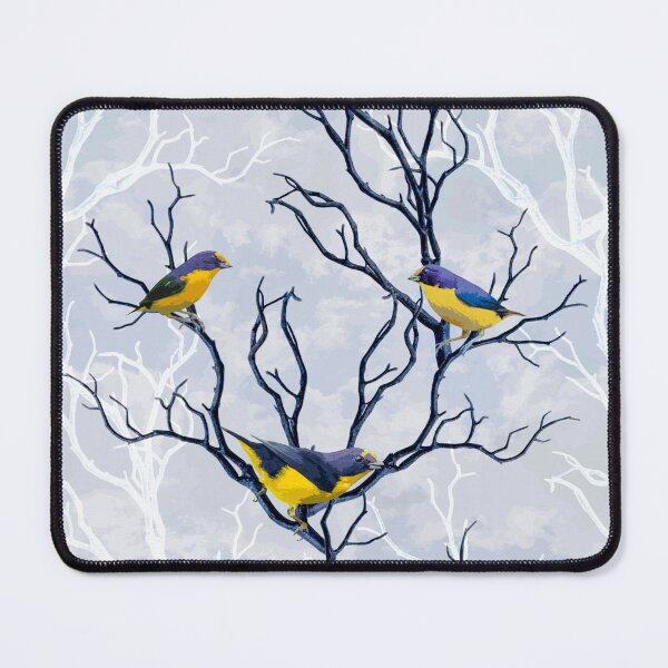 Item preview,  Birds on the branches against the sky. designed and sold by UVI-CA.