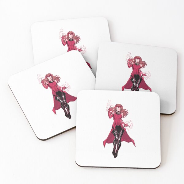 Item preview, Red Magic Wanda Sticker designed and sold by kemoras.