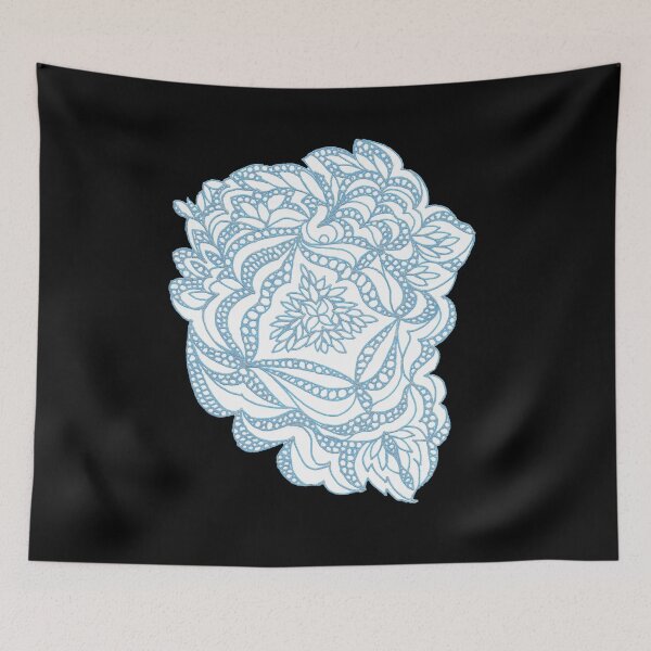 Item preview, Blue Drawn Abstract designed and sold by KazM.
