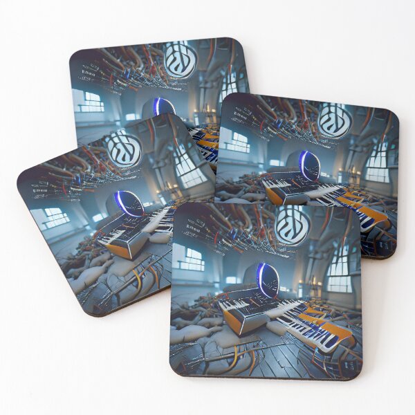 Item preview, Futuristic Electronic Music Production Studio designed and sold by cottonklub.