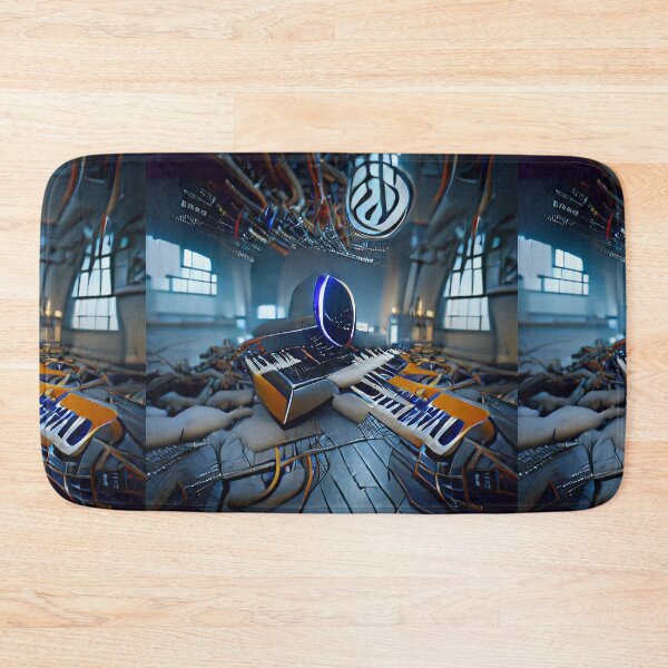 Item preview, Futuristic Electronic Music Production Studio designed and sold by cottonklub.