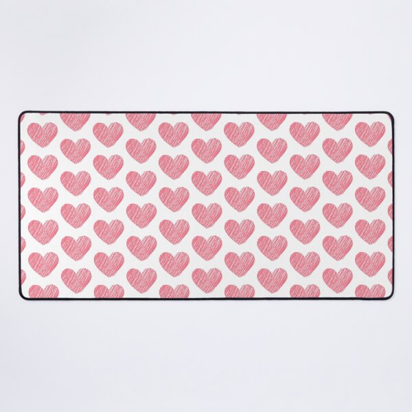 Item preview, Scribbled Heart Shape Pink designed and sold by riceayoj.