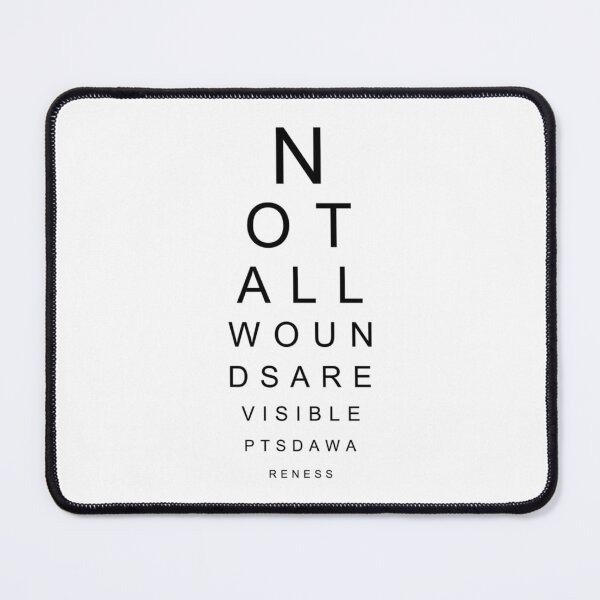 Item preview, Not All Wounds Are Visible PTSD Awareness designed and sold by CoolYule.