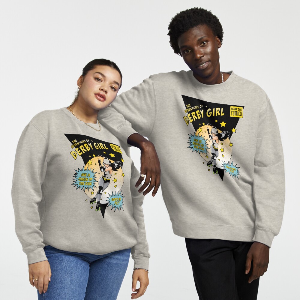 Vista previa del artículo con la obra «Sudadera sin capucha», diseñado y vendido por DaniKaulakis.