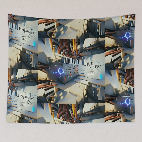 Item preview, Futuristic Electronic Music Production Studio designed and sold by cottonklub.