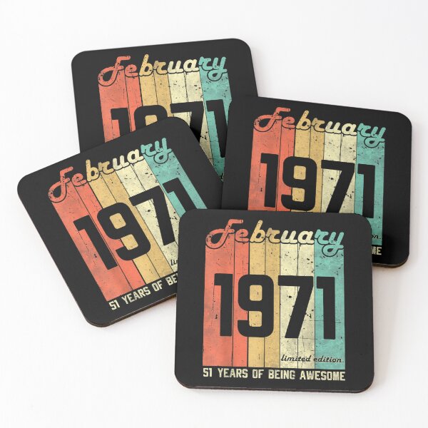 Item preview, February 1971 51 Years Old Limited Edition 51st Birthday  designed and sold by mchargue12.