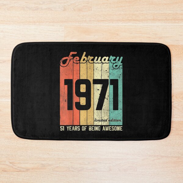 Item preview, February 1971 51 Years Old Limited Edition 51st Birthday  designed and sold by mchargue12.