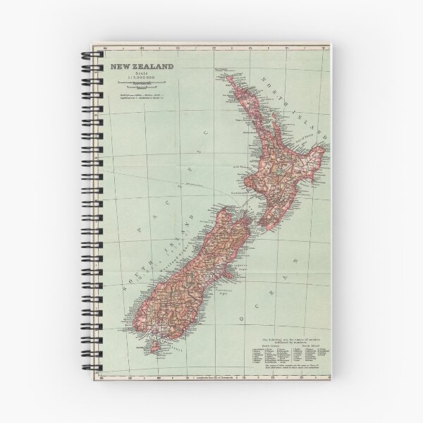 Item preview, New Zealand Antique Maps designed and sold by alexrow.