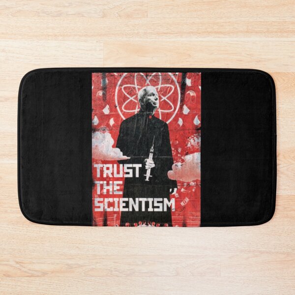 Item preview, Commie Fauci  Art, Trust the scientism, Sarcastic humor shirt, wearable poster shirt, non compliance designed and sold by RohiatohBarry.