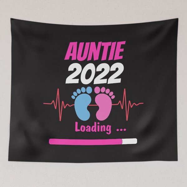 Item preview, Auntie 2022 Pregnancy Announcement First time Aunt   designed and sold by Denisse Ellis.
