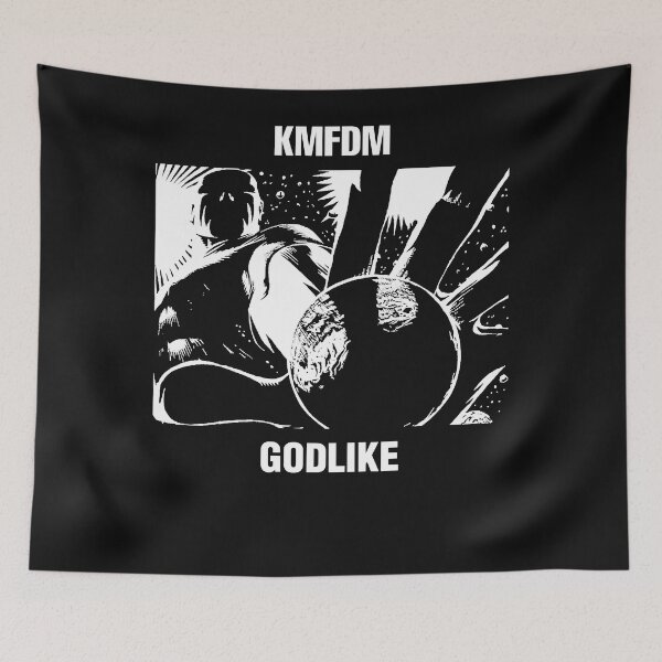 Item preview, KMFDM Godlike, KMFDM Godlike Essential T-Shirt.png designed and sold by JeffreyAdamsi.