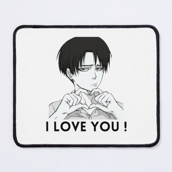 Item preview, anime Livaï Ackerman says " i love you " - Valentine's Day designed and sold by daniaTT.