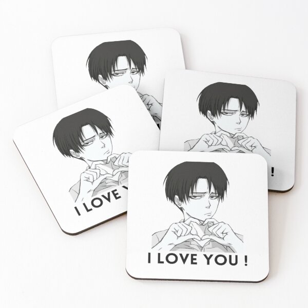 Item preview, anime Livaï Ackerman says " i love you " - Valentine's Day designed and sold by daniaTT.