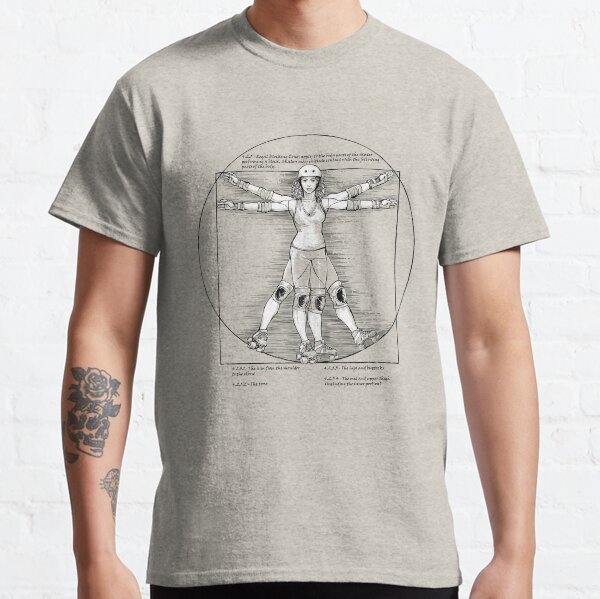 Item preview, Vitruvian Skater in duotone designed and sold by Danielle Zemba.