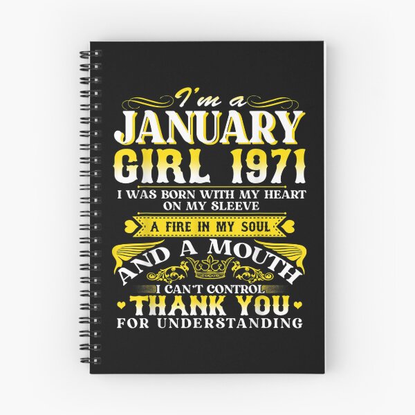 Item preview, January Girls 1971 Birthday Gift 51 Years Old Made In 1971  designed and sold by mchargue12.