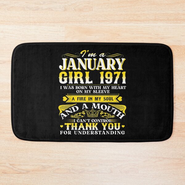Item preview, January Girls 1971 Birthday Gift 51 Years Old Made In 1971  designed and sold by mchargue12.