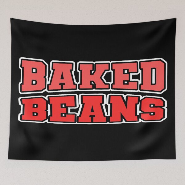 Item preview, Baked Beans Preppy British Food English Breakfast Red designed and sold by cashewdays.