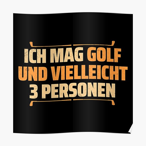 "lustige golfspieler zitieren lustige golf" Poster for Sale by