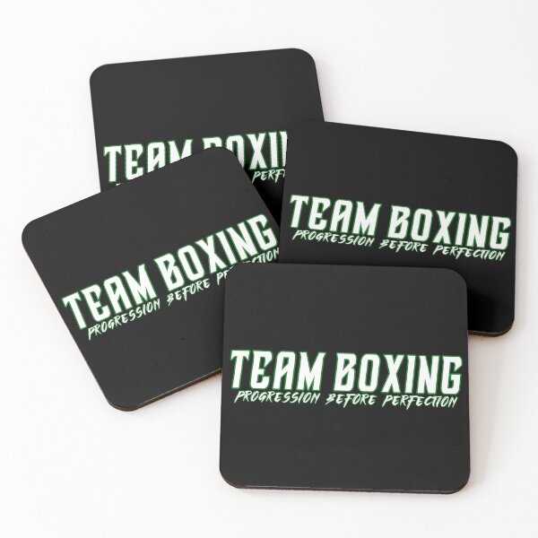 Item preview, Team Boxing, Progression Before Perfection designed and sold by Insaneluck.