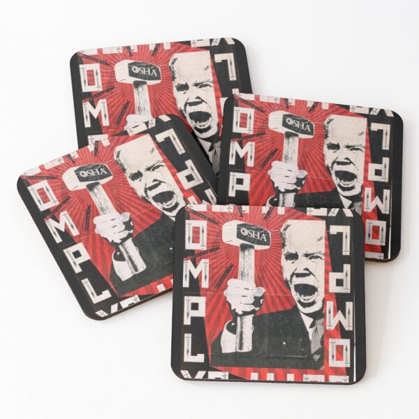 Item preview, Commie Biden Art, Comply Poster, Sarcastic humor shirt, wearable poster shirt, non compliance designed and sold by RohiatohBarry.
