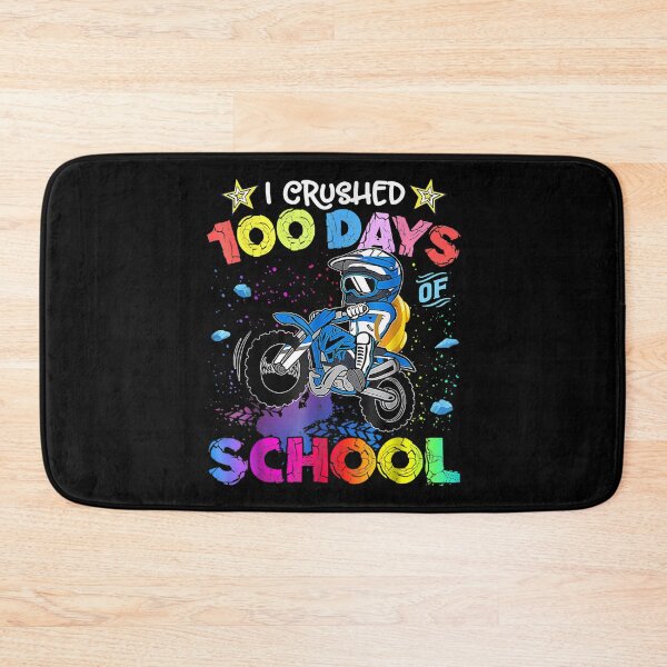 Item preview, I Crushed 100 Days Of School Dirt Bike Backpack  designed and sold by mchargue12.