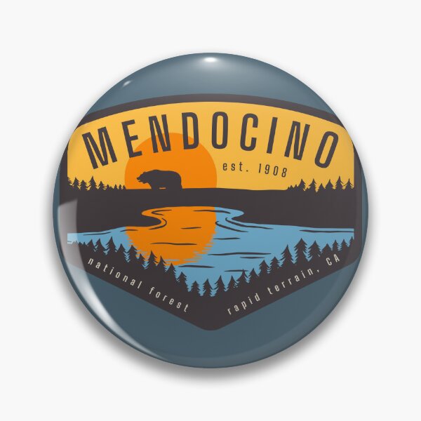 Item preview, Mendocino National Forest designed and sold by RapidTerrain.