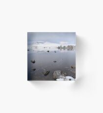 Winter Sunrise Glencoe Acrylic Block