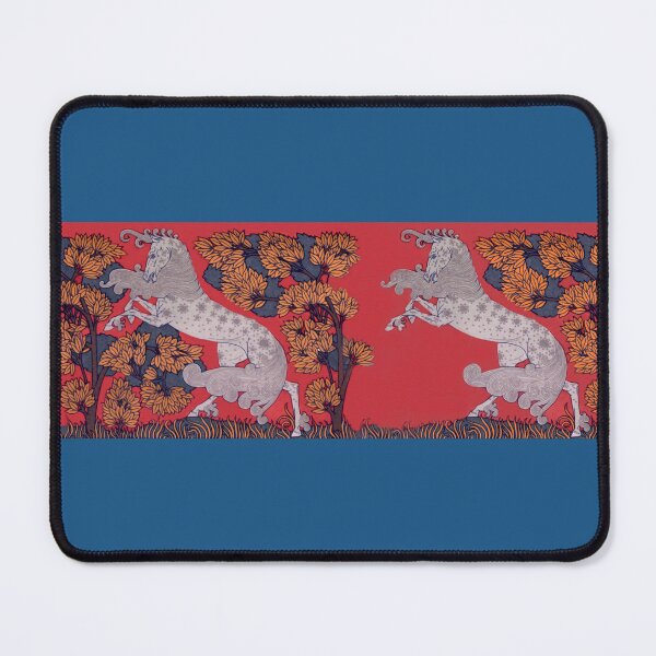 Item preview, Two Silver Horses -Modification of French Art Nouveau Design designed and sold by TheCurators.