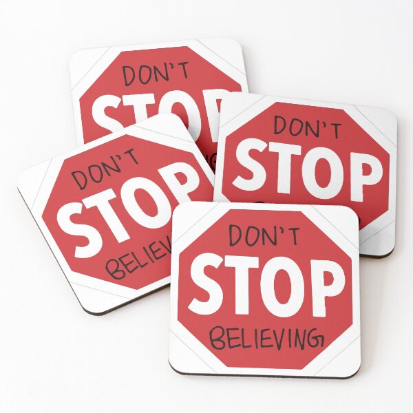 Item preview, DONT STOP BELIEVING designed and sold by Mounir Ameur Ali.