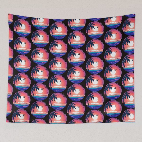 Item preview, Palm Tree Beach Sunset In Summer designed and sold by Rahke.